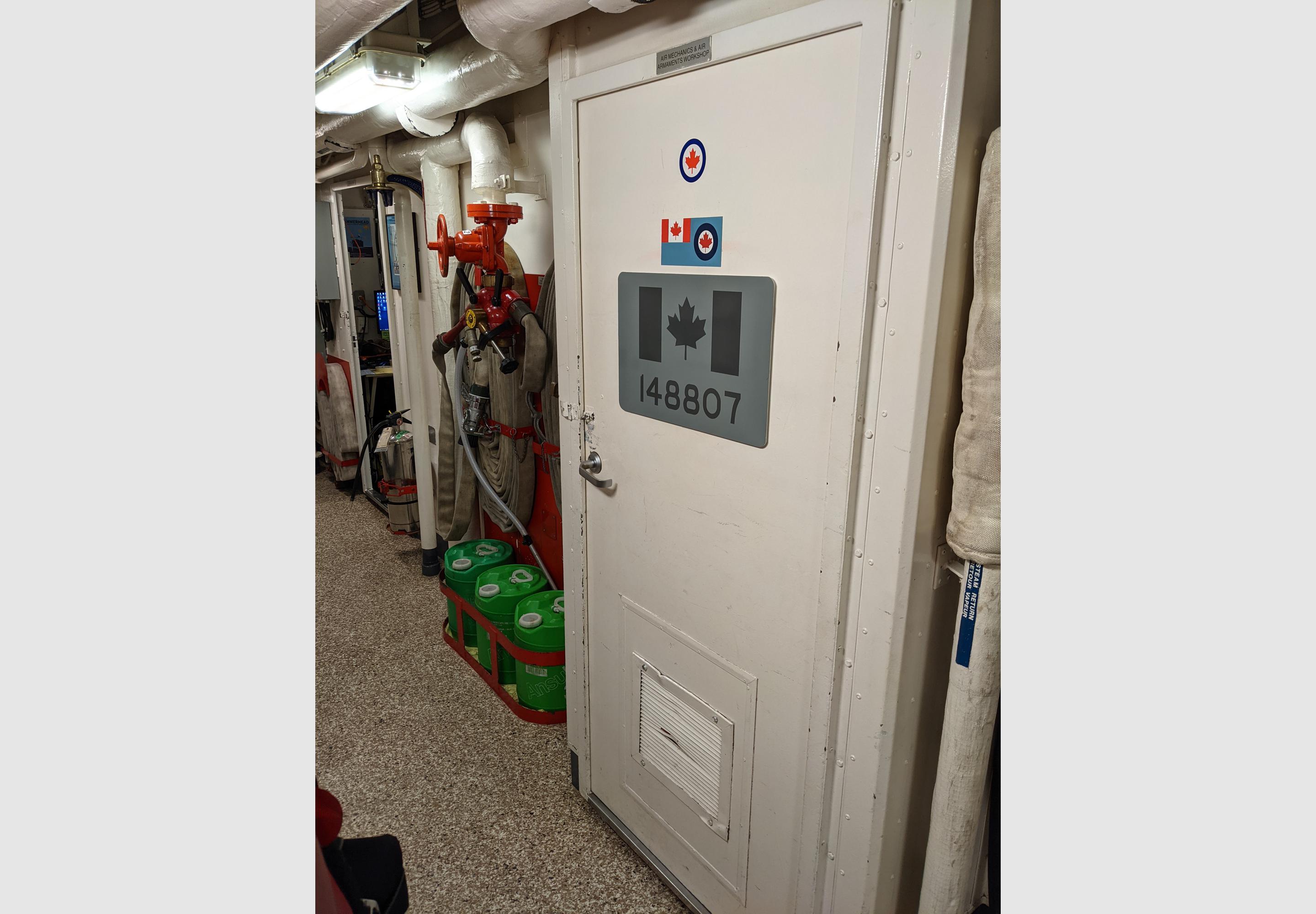 Tail Art - HMCS Calgary 2021